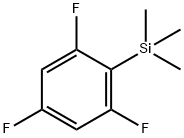 trimethyl-(2,4,6-trifluorophenyl)silane Structure