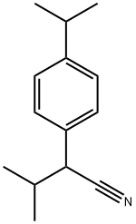 3-methyl-2-[4-(propan-2-yl)phenyl]butanenitrile|\N