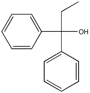 1,1-diphenylpropan-1-ol Struktur