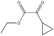 Cyclopropyl-oxo-acetic acid ethyl ester Structure