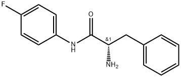 (S)-2-amino-N-(4-fluorophenyl)-3-phenylpropanamide Structure