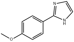 1H-Imidazole, 2-(4-methoxyphenyl)-, 52091-37-9, 结构式