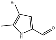 4-bromo-5-methyl-1H-pyrrole-2-carbaldehyde Structure