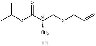 S-2-propenyl-L-Cysteine 1-methylethyl ester hydrochloride Structure