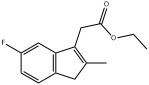 ethyl 2-(5-fluoro-2-methyl-1H-inden-3-yl)acetate