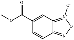 methyl 2,1,3-benzoxadiazole-5-carboxylate 3-oxide 结构式