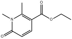 1,2-Dimethyl-6-oxo-1,6-dihydro-pyridine-3-carboxylic acid ethyl ester Structure