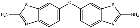 6-[(2-amino-1,3-benzothiazol-6-yl)oxy]-1,3-benzothiazol-2-amine Structure