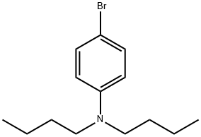 Benzenamine, 4-bromo-N,N-dibutyl- Struktur