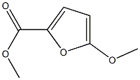 2-Furancarboxylic acid, 5-methoxy-, methyl ester Struktur
