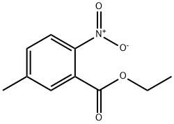 5-Methyl-2-nitro-benzoic acid ethyl ester Structure