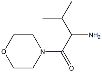 2-amino-3-methyl-1-morpholin-4-ylbutan-1-one Structure
