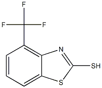 4-(Trifluoromethyl)benzo[d]thiazole-2-thiol 化学構造式