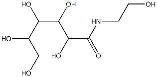 2,3,4,5,6-pentahydroxy-N-(2-hydroxyethyl)hexanamide 结构式