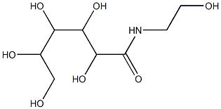 2,3,4,5,6-pentahydroxy-N-(2-hydroxyethyl)hexanamide Structure