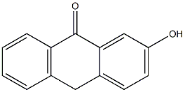 2-hydroxy-10H-anthracen-9-one Struktur
