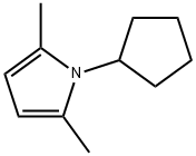 1-cyclopentyl-2,5-dimethylpyrrole Structure
