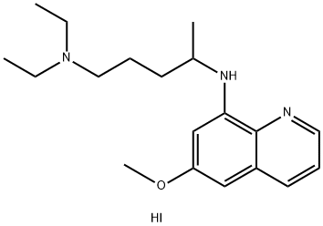 N,N-diethyl-N-(6-methoxyquinolin-8-yl)pentane-1,4-diamine,5463-14-9,结构式
