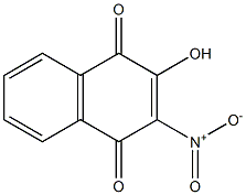 2-羟基-3-硝基萘-1,4-二酮,54808-30-9,结构式