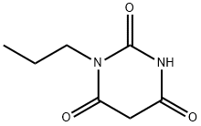 2,4,6(1H,3H,5H)-Pyrimidinetrione,1-propyl-,5496-93-5,结构式
