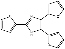 2,4,5-tris(2-furyl)-4,5-dihydro-1H-imidazole