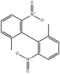 1-methyl-2-(2-methyl-6-nitrophenyl)-3-nitrobenzene Struktur