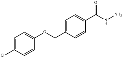 4-[(4-chlorophenoxy)methyl]benzohydrazide Structure