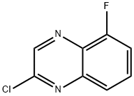 2-氯-5-氟喹喔啉 结构式
