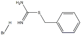 (benzylsulfanyl)methanimidamide hydrobromide, 55796-74-2, 结构式
