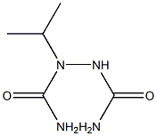 1-(carbamoylamino)propan-2-ylurea 结构式