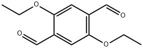 2,5-Diethoxy-benzene-1,4-dicarbaldehyde Struktur