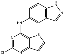 568580-48-3 (2-Chloro-thieno[3,2-d]pyrimidin-4-yl)-(1H-indazol-5-yl)-amine