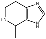 4-甲基-4,5,6,7-四氢-1H-咪唑并[4,5-C]吡啶,56952-17-1,结构式
