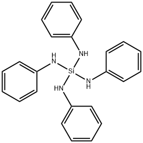 Silanetetramine, N,N',N'',N'''-tetraphenyl- Structure