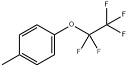 1-methyl-4-(1,1,2,2,2-pentafluoroethoxy)benzene Struktur