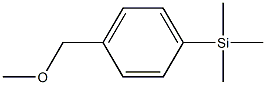 [4-(methoxymethyl)phenyl]-trimethylsilane Struktur