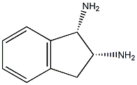 (1S,2R)-2,3-dihydro-1H-indene-1,2-diamine Structure
