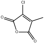 3-chloro-4-methyl-furan-2,5-dione Structure