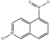 Isoquinoline, 5-nitro-, 2-oxide Struktur