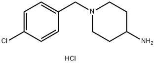 1-(4-Chlorobenzyl)piperidin-4-amine dihydrochloride Structure