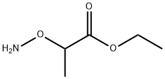 Propanoic acid, 2-(aminooxy)-, ethyl ester Struktur