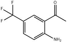 1-(2-Amino-5-(trifluoromethyl)phenyl)ethanone Struktur