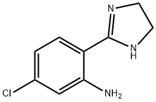 5-氯-2-(4,5-二氢-1H-咪唑-2-基)苯胺,58105-81-0,结构式