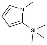 1H-Pyrrole, 1-methyl-2-(trimethylsilyl)- 结构式