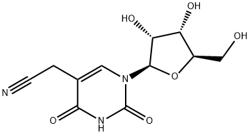 5-Cyanomethyl uridine,58479-73-5,结构式