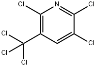 2,3,6-TRICHLORO-5-(TRICHLOROMETHYL)PYRIDINE 化学構造式