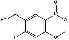(2-Fluoro-4-methoxy-5-nitro-phenyl)-methanol Structure