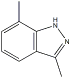 3,7-Dimethyl-1H-indazole Struktur