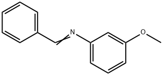 Benzenamine, 3-methoxy-N-(phenylmethylene)-
