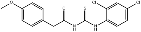 587842-22-6 N-{[(2,4-dichlorophenyl)amino]carbonothioyl}-2-(4-methoxyphenyl)acetamide